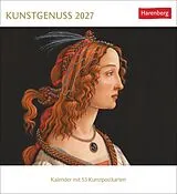 Kalender Kunstgenuss Postkartenkalender 2027 - Kalender mit 53 Kunstpostkarten von 