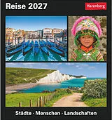 Kalender Reise Tagesabreißkalender 2027 - Kulturkalender - Städte, Menschen, Landschaften von Martina Schnober-Sen, Bernd Biege