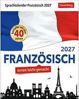 Kalender Französisch Sprachkalender 2027 - Französisch lernen leicht gemacht - Tagesabreißkalender von Olivia Tournadre