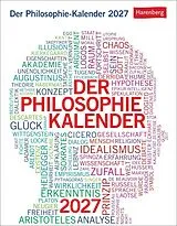 Kalender Der Philosophie-Kalender Tagesabreißkalender 2027 von Barbara Brüning, Markus Hattstein