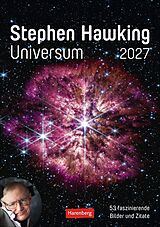 Spiralbindung Stephen Hawking - Universum Wochenplaner 2027 - 53 faszinierende Bilder und Zitate von Stephen Hawking