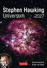 Kalender Stephen Hawking - Universum Wochenplaner 2027 - 53 faszinierende Bilder und Zitate von Stephen Hawking