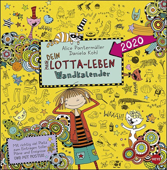 Lotta-Leben Broschurkalender Kalender 2020 - Daniela Kohl, Alice Panterrmüller - Buch kaufen 