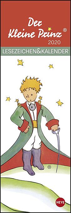 Der Kleine Prinz Lesezeichen & Kalender Kalender 2020 - Antoine de 