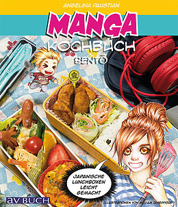Kartonierter Einband Manga Kochbuch Bento von Amgelina Paustian