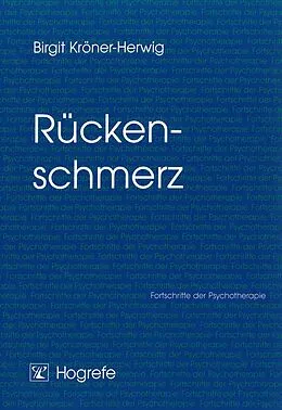 E-Book (pdf) Rückenschmerz von Birgit Kröner-Herwig