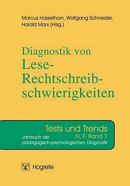 E-Book (pdf) Diagnostik von Lese-Rechtschreibschwierigkeiten von Marcus Hasselhorn, Wolfgang Schneider, Harald Marx