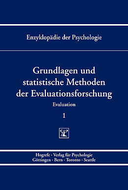 E-Book (pdf) Grundlagen und statistische Methoden der Evaluationsforschung von 