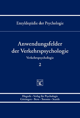 E-Book (pdf) Anwendungsfelder der Verkehrspsychologie von 
