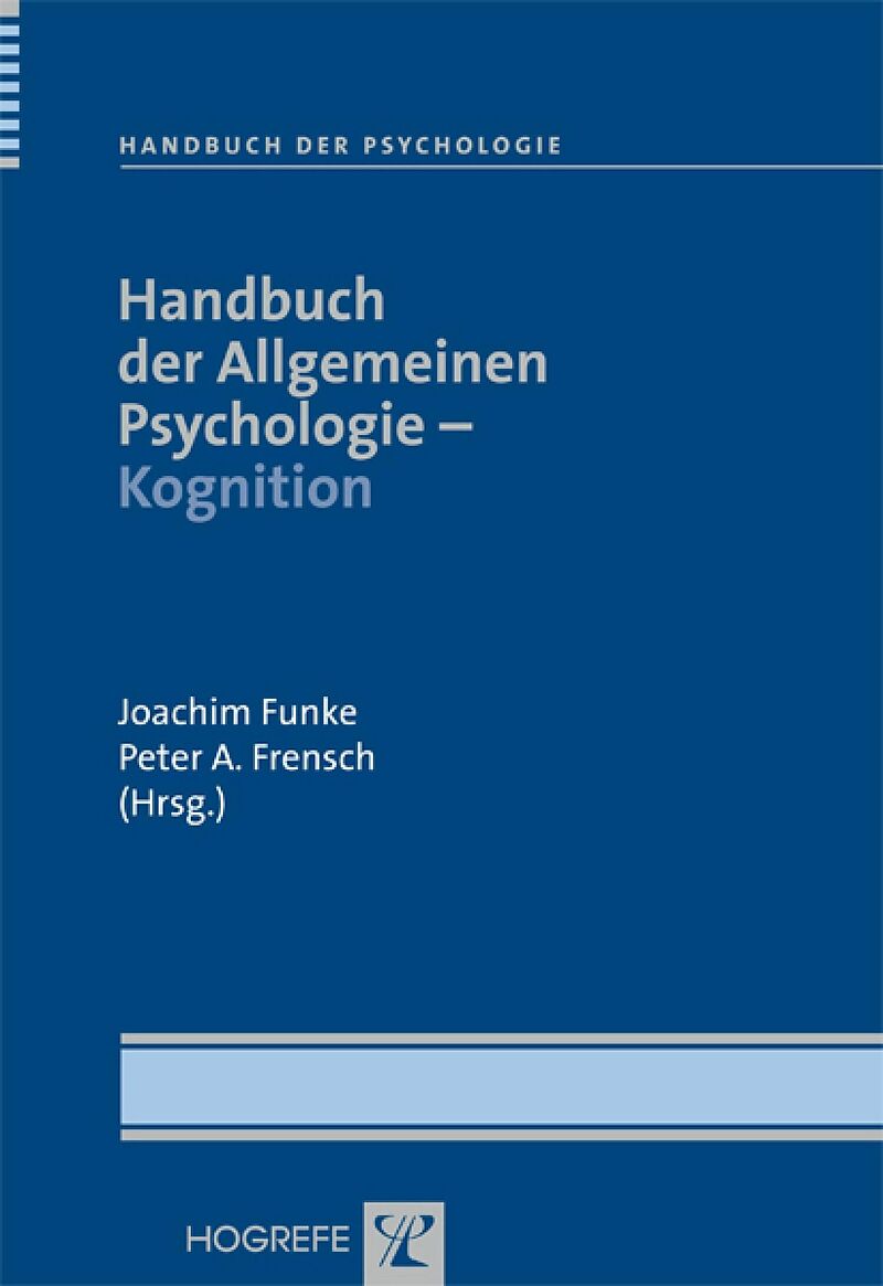Handbuch der Allgemeinen Psychologie  Kognition