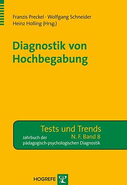 E-Book (pdf) Diagnostik von Hochbegabung von F. Preckel, W. Schneider, H. Holling
