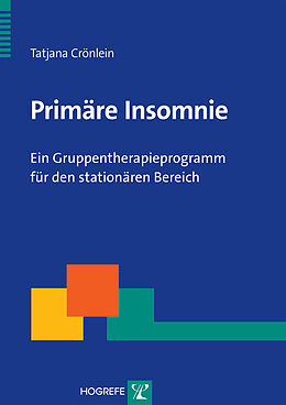E-Book (pdf) Primäre Insomnie von Tatjana Crönlein