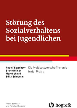 E-Book (pdf) Störung des Sozialverhaltens bei Jugendlichen von Rudolf Eigenheer, Bruno Rhiner, Marc Schmid