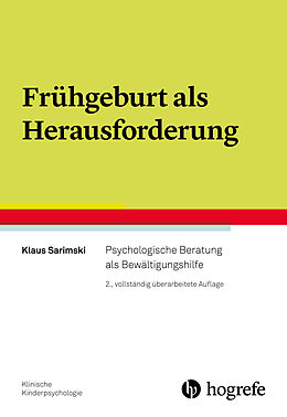 E-Book (pdf) Frühgeburt als Herausforderung von Klaus Sarimski