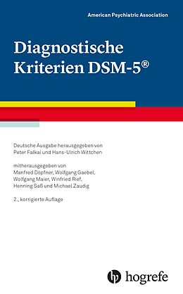 E-Book (pdf) Diagnostische Kriterien DSM-5 von American Psychiatric Association