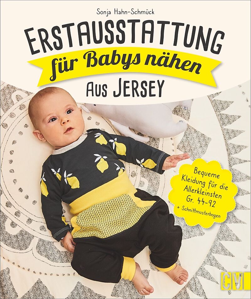 Erstausstattung für Babys nähen  aus Jersey