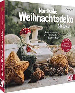 Fester Einband Nordische Weihnachtsdeko stricken von Thea Rytter