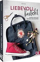 Fester Einband Liebevoll bestickt von Louise Lemke