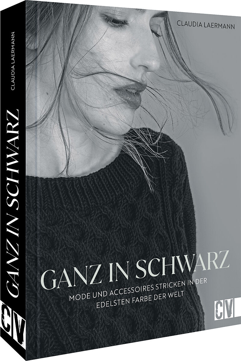 Ganz in Schwarz  Mode und Accessoires stricken in der edelsten Farbe der Welt