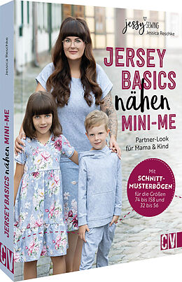 Fester Einband Jersey Basics nähen: Mini-Me von Jessy Sewing