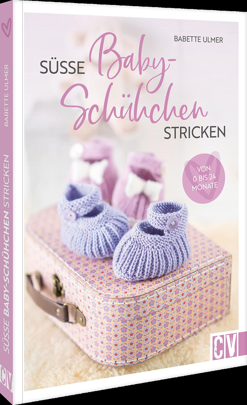 Süße Babyschühchen stricken