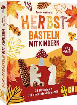 Kartonierter Einband Herbstbasteln mit Kindern von Jasmin Markiewicz