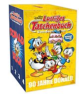 Kartonierter Einband Lustiges Taschenbuch 90 Jahre Donald (4 Bände im Schuber) von Disney