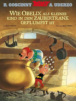 E-Book (epub) Wie Obelix als kleines Kind in den Zaubertrank geplumpst ist von René Goscinny