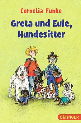 Kartonierter Einband Greta und Eule, Hundesitter von Cornelia Funke
