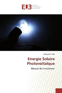 Couverture cartonnée Energie Solaire Photovoltaïque de Salomon Chabi