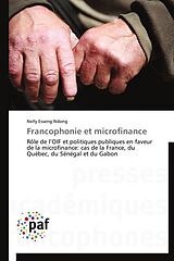 Couverture cartonnée Francophonie et microfinance de Nelly Esseng Ndong