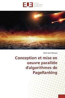 Couverture cartonnée Conception et mise en oeuvre parallèle d'algorithmes de PageRanking de Saint-Jean Djungu