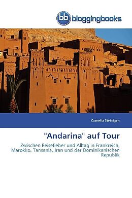 Kartonierter Einband "Andarina" auf Tour von Cornelia Steinigen
