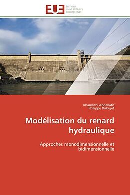 Couverture cartonnée Modélisation du renard hydraulique de Khamlichi Abdellatif, Philippe Dubujet