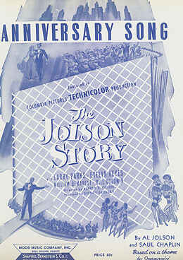 eBook (epub) Anniversary Song de Al Jolson, Saul Chaplin