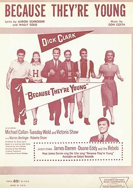E-Book (epub) Because They're Young von Don Costa, Wally Gold, Aaron Schroeder