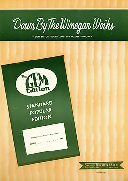 E-Book (pdf) Down By The Winegar Woiks von Don Bestor, Walter Donovan, Roger Lewis