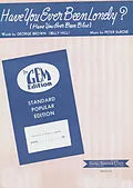 E-Book (pdf) Have You Ever Been Lonely? (Have You Ever Been Blue) von Peter De Rose, George Brown