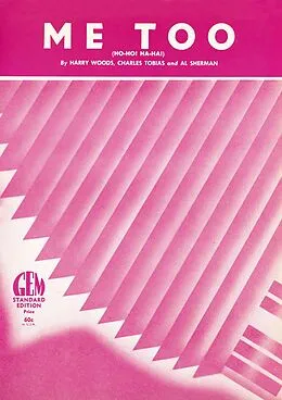 E-Book (epub) Me Too (Ho-Ho Ha-Ha!) von Harry Woods, Charles Tobais, Al. Sherman