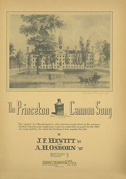E-Book (pdf) The Princeton Cannon Song von J. F. Hewitt, A. H. Osborn