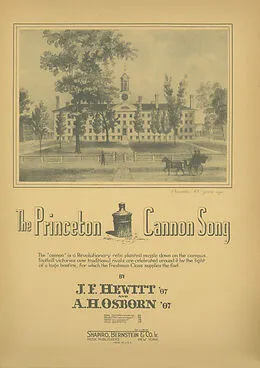 E-Book (pdf) The Princeton Cannon Song von J. F. Hewitt, A. H. Osborn