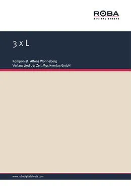 E-Book (pdf) 3 x L von Alfons Wonneberg