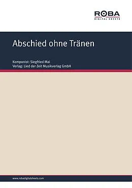 E-Book (pdf) Abschied ohne Tränen von Siegfried Mai