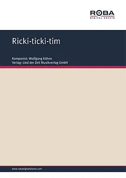 E-Book (pdf) Ricki-ticki-tim von Wolfgang Kähne, Willy Schüller