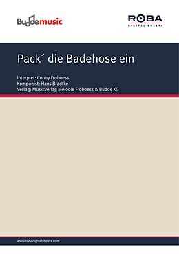 E-Book (epub) Pack´ die Badehose ein von Gerhard Froboess, Hans Bradtke