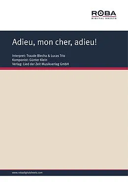 E-Book (pdf) Adieu, mon cher, adieu! von Fritz Räbiger