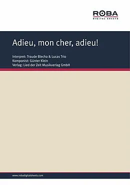 E-Book (epub) Adieu, mon cher, adieu! von Fritz Räbiger