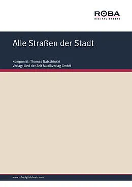 E-Book (epub) Alle Straßen der Stadt von Hartmut König