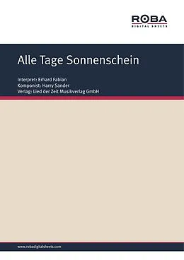 E-Book (pdf) Alle Tage Sonnenschein von Hans Hardt