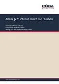 E-Book (pdf) Allein geh' ich nun durch die Straßen von Jean Hamburger
